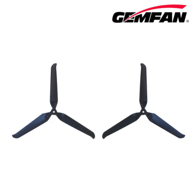 Gemfan F1051-3 Folding Glass Fiber Nylon Black Props (1CW + 1CCW）