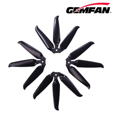 Gemfan F8410-3 Folding Glass Fiber Nylon Black Props (2CW + 2CCW)