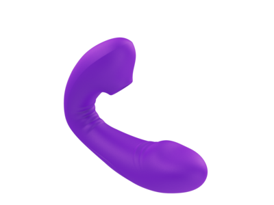 蒂拉吮吸G点刺激入体震动棒(震动款）